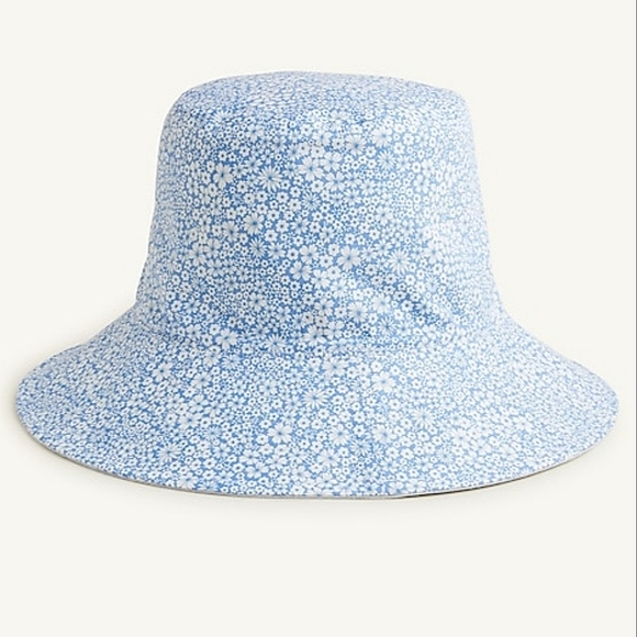 NWT J. Crew Floral Printed Bucket Hat in Liberty London Print